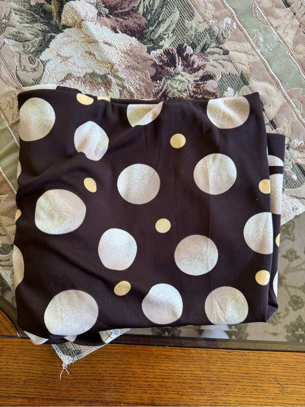 approximately 1.5 yards of knit fabric